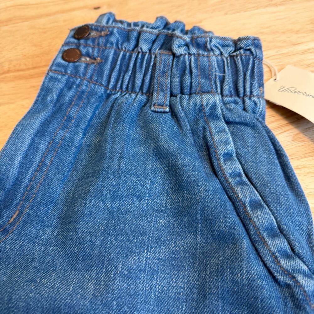Universal Thread Women's High-Rise Paperbag Tapered Jeans - Size 2 - NWT - Picture 4 of 10